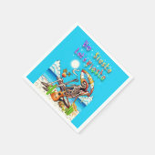 Keine Siesta Let's Fiesta Serviette (Ecke)