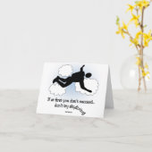 Keine Skydiving-Noten Karte (Gelbe Blume)