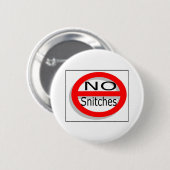 Keine Snitches Button (Vorne & Hinten)