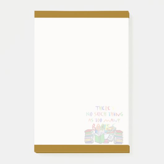 Keine solche Sache-Auch viele Bücher (Fahrwerk Post-it Klebezettel (Vorderseite)