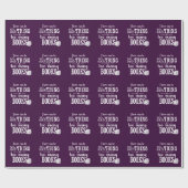 Keine solche Sache wie zu viele Bücher Geschenkpapier (Flach)