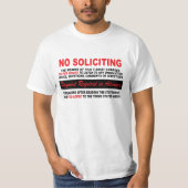 KEINE SOLIZITÄT T-Shirt (Vorderseite)