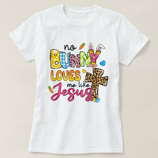 Keine sonnigen Lieben wie Jesus FrauenOstern T-Shirt (Design vorne)