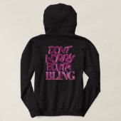 Keine Sorge BB hoodie - schwarz (Design Rückseite)