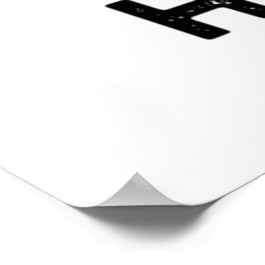 Keine Sorge Brie Happy Funny Cheese Pun Poster (Ecke)