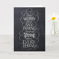 KEINE SORGE - Christliche Kalligraphie