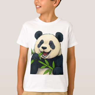 Keine Sorge, essen Sie Bamboo - Panda Art T-Shirt