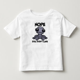 Keine Sorge für den Niedlichen Roboter Kleinkind T-shirt