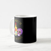 Keine Sorge, hatte beide Spritzen Sugar Skull Impf Kaffeetasse (Vorderseite Links)