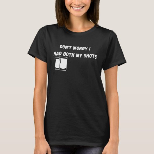 Keine Sorge, ich bin geimpft T-Shirt (Vorderseite)