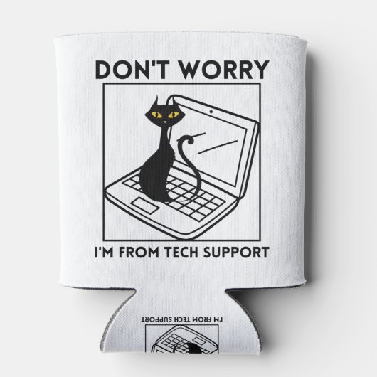 Keine Sorge, ich bin vom technischen Support Dosenkühler (Rückseite)