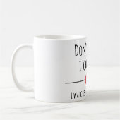 Keine Sorge, ich hab das im Griff – Lustiger YouTu Kaffeetasse (Links)