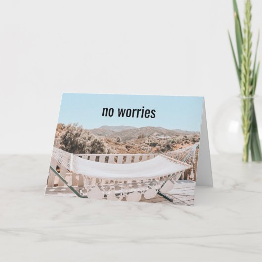 Keine Sorge, ich habe dir den Rücken Got - Karte (Vorderseite)