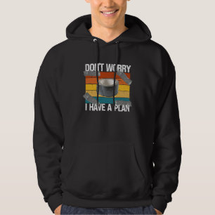 Keine Sorge, ich habe einen Plan Klebeband Heimwe Hoodie