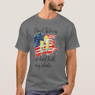 Keine Sorge, ich hatte beide Shots einen lustigen  T-Shirt