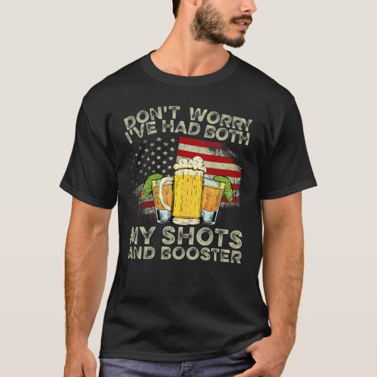 Keine Sorge, ich hatte beide Shots und Booster Va T-Shirt (Vorderseite)