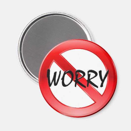 Keine Sorge! Magnet (Vorderseite/Rückseite)