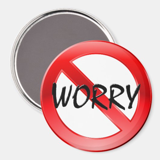 Keine Sorge Magnet (Vorderseite/Rückseite)