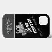Keine Sorge, nicht weinen! Reiten Sie ein Pferd un Case-Mate iPhone Hülle (Rückseite (Horizontal))