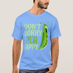 Keine Sorge Pea Happy Veggie Funny Veganism T-Shirt