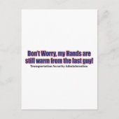 Keine Sorge Postkarte (Vorderseite)