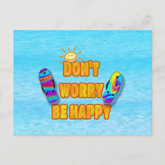 Keine Sorge Postkarte (Vorderseite)