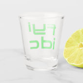 Keine Sorge Schnapsglas (Rückseite)