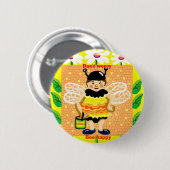 Keine Sorge, sei glücklich Button (Vorne & Hinten)