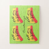 Keine Sorge, seien Sie Hippie Thunder_Cove Puzzle (Vertikal)