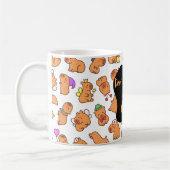 Keine Sorge, seien Sie zufrieden - Fun Capybara-Mu Kaffeetasse (Links)