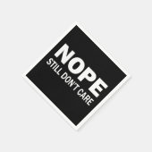 Keine Sorge Serviette (Ecke)