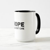 Keine Sorge Tasse (VorderseiteRechts)