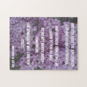 Keine Sorge wegen der Bibelverse von morgen Puzzle (Horizontal)