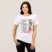 Keine Sozialfürsorge Tri-Blend Shirt (Vorderseite voll)
