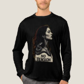 Keine Spannung Tri-Blend Shirt (Vorderseite)