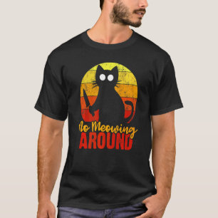 Keine Spielereien Horror Katze Mit Messer Blutiger T-Shirt