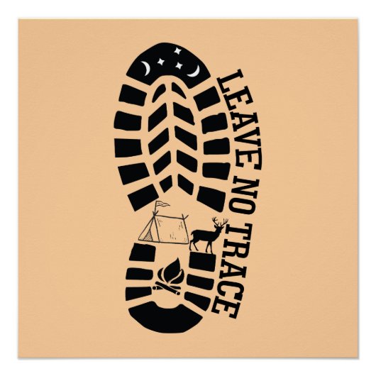 Keine Spur verlassen Poster (Vorderseite)