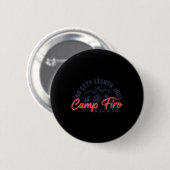 Keine Stadtlichter, nur Lagerfeuernächte Camping S Button (Vorne & Hinten)