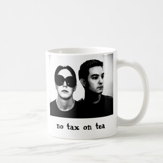 Keine Steuer auf Tee Kaffeetasse (Rechts)