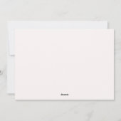 Keine stillen Nächte Weihnachtsschwangerschaft meh Feiertagskarte (Rückseite)