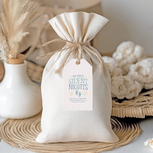 Keine stillen Nächte Weihnachtsschwangerschaft meh Geschenkanhänger