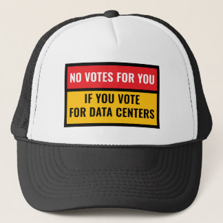 KEINE STIMMEN FÜR SIE, WENN SIE FÜR DATENCENTER ST TRUCKERKAPPE
