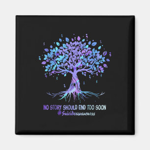 Keine Story sollte zu bald Blume Tree Suizid A Magnet