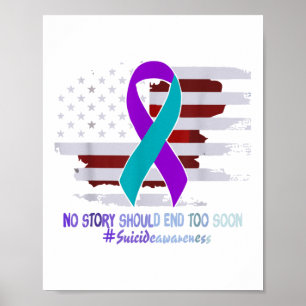 Keine Story sollte zu bald Ende der US-Flagge Suiz Poster