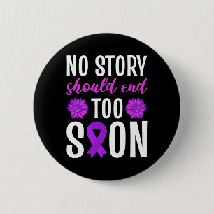 Keine Story sollte zu schnell die Lila Blume von M Button