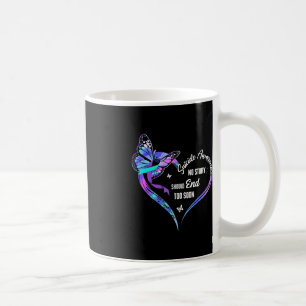 Keine Story sollte zu schnell Selbstmordbewusstsei Kaffeetasse