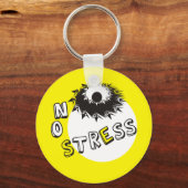 KEINE STRESS SCHLÜSSELANHÄNGER (Vorderseite)