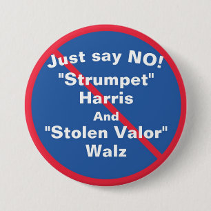 Keine Strumpete Button