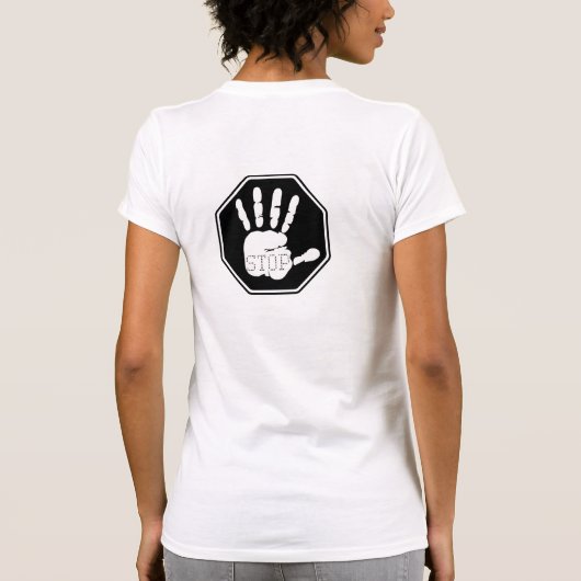 Keine T - Shirt (Rückseite)