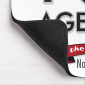 Keine Tagesordnung Mousepad (Ecke)